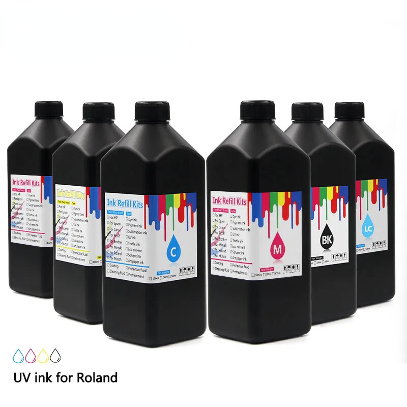 1 bottle of 1000ML White Ink (hard) and 1 refillable cartridge