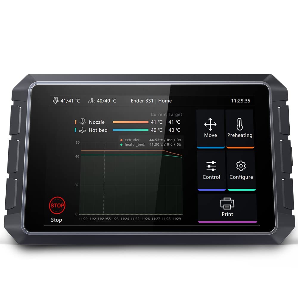 Creality Sonic Pad Klipper, 7 Inch Touch Screen 3D Printer