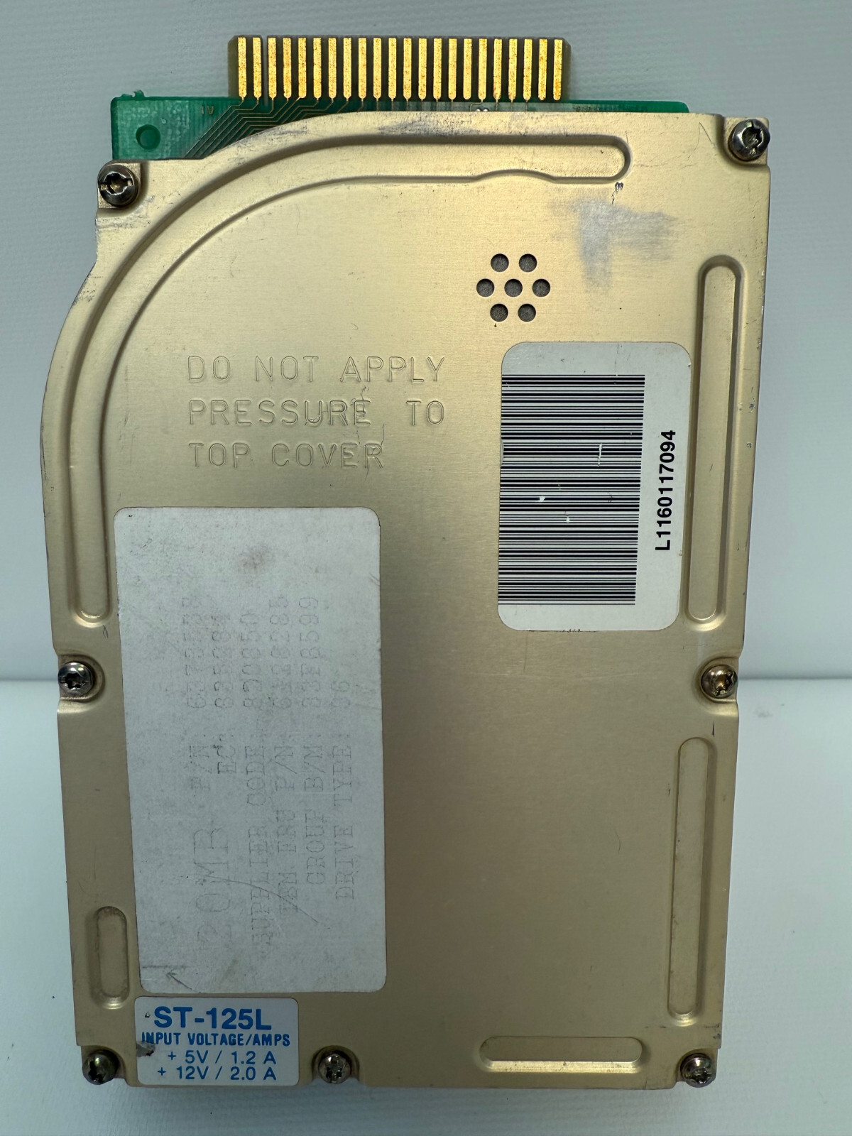 IBM 6128285 6373538 20MB HARD DRIVE SEAGATE ST-125L   *AS-IS NON WORKING*