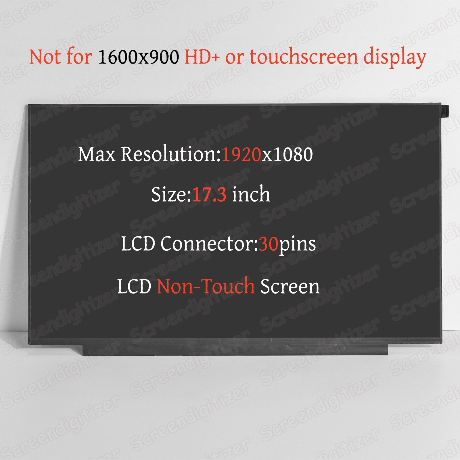 For NV173FHM-N4G V8.0 Narrow Bezel LCD Screen FHD 1920x1080 Display 17.3 in
