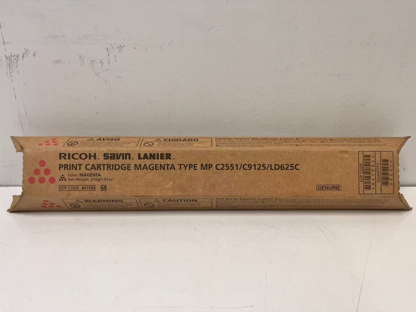 RICOH SaVIn LANIER-PRINT CARTRIDGE MAGENTA TYPE MP C2551/C9125/LD625C OEM