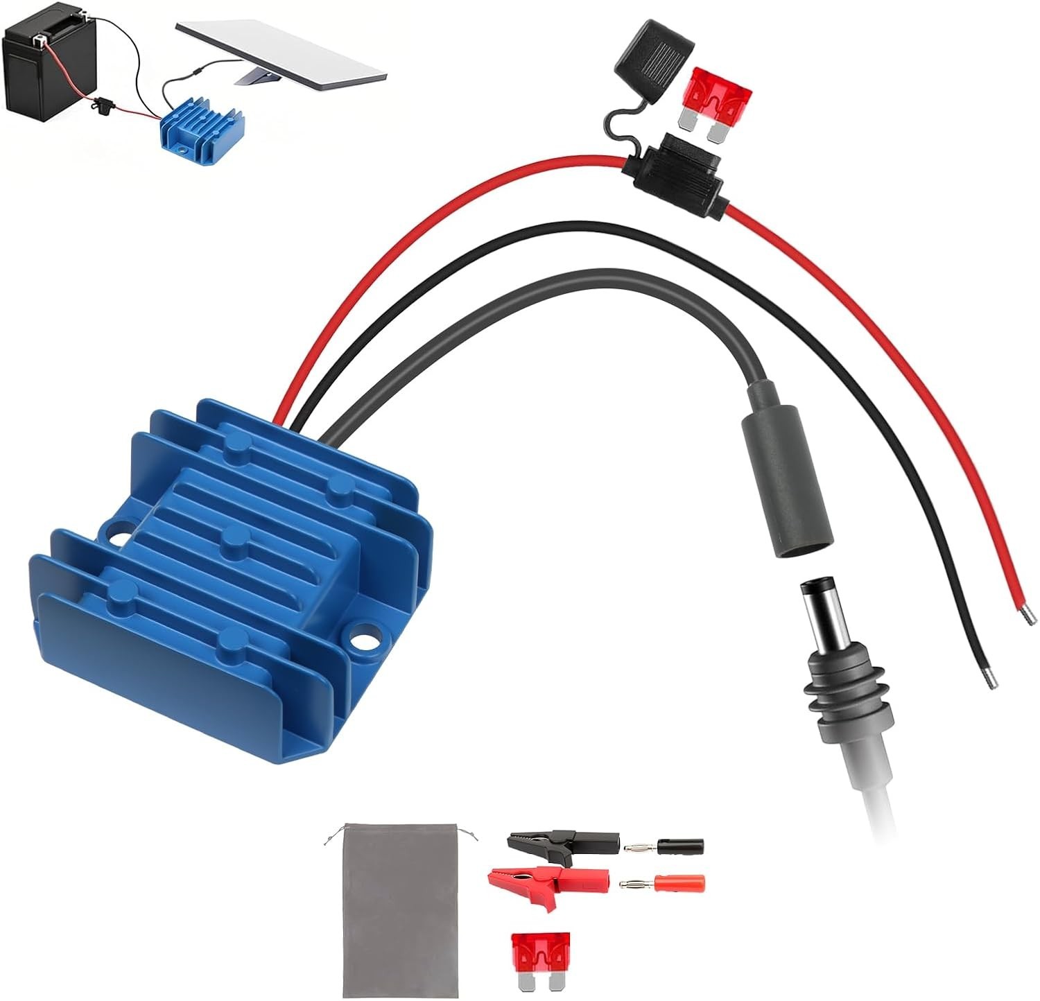 Starlink Mini 12V Adapter Power Cable, 12V/24V to 30V 3.5A DC Step Up Converter 