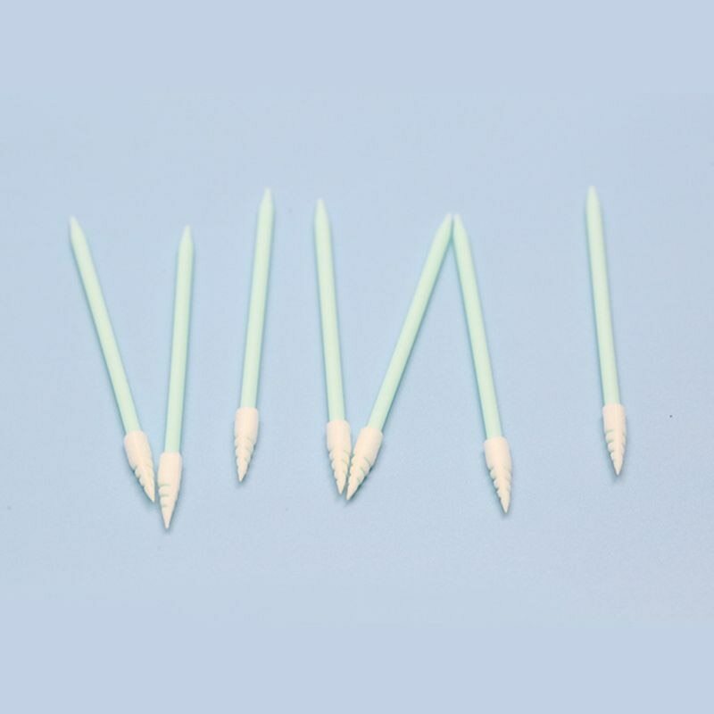 200Pcs Small Pointed Tips Cloth Head Cleaning Swab Lint Dust Free Sponge Sticks