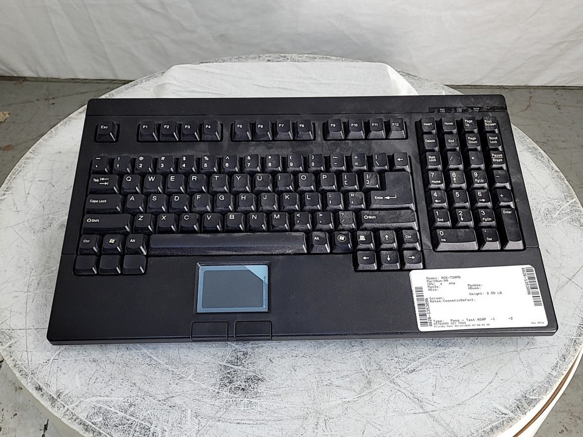 Adesso ACK-730PB Easytouch 730 Touchpad Keyboard