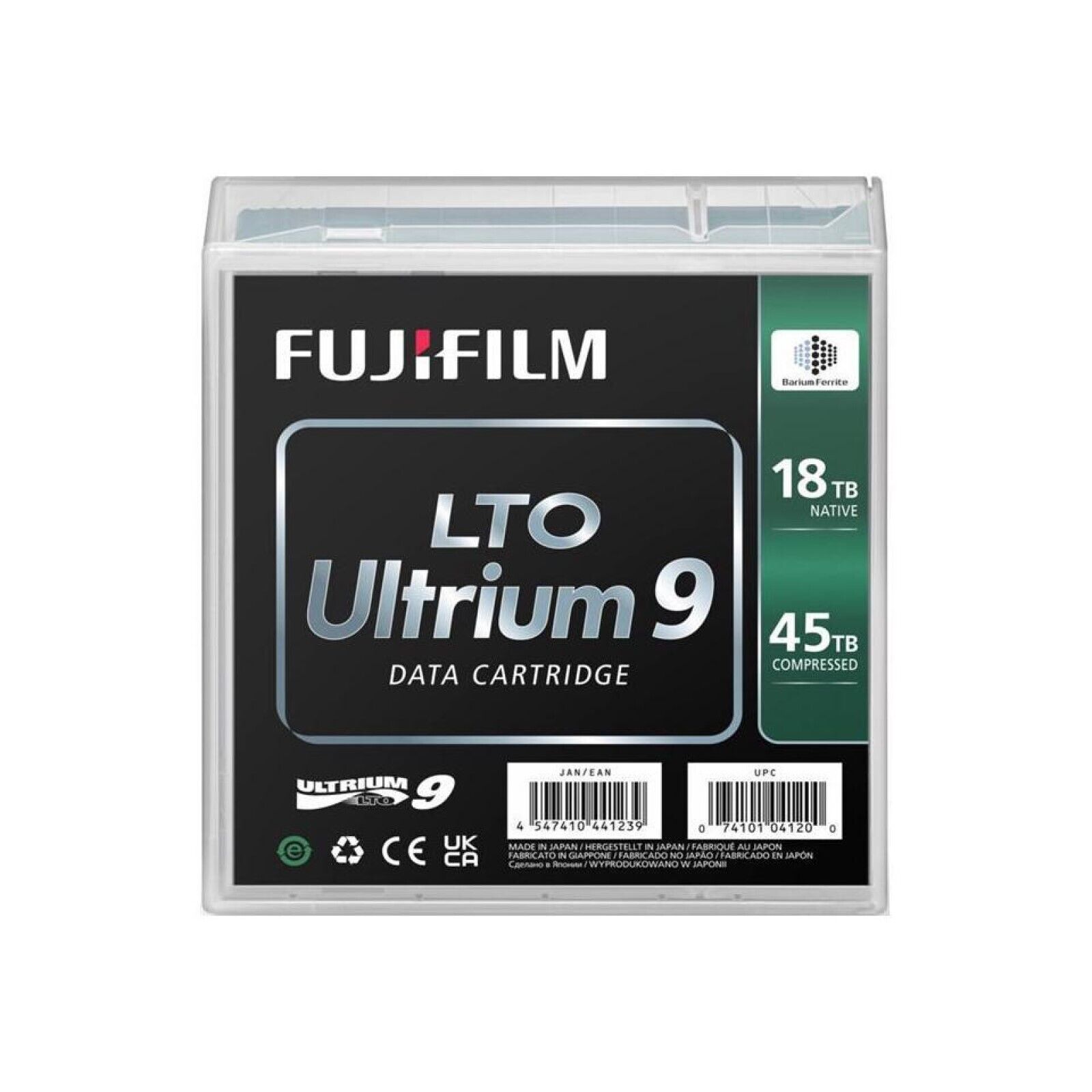 Fujifilm LTO Ultrium9 18TB Native 45TB Compressed Tape Cartridge w/Case 16659047