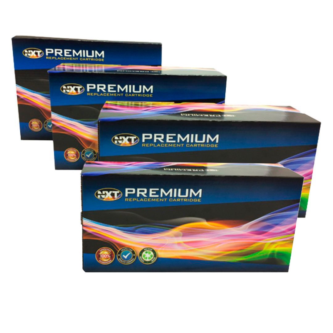 NXT Premium CNM CRG054 High Yield Cyan Toner for Canon Printers Bundle