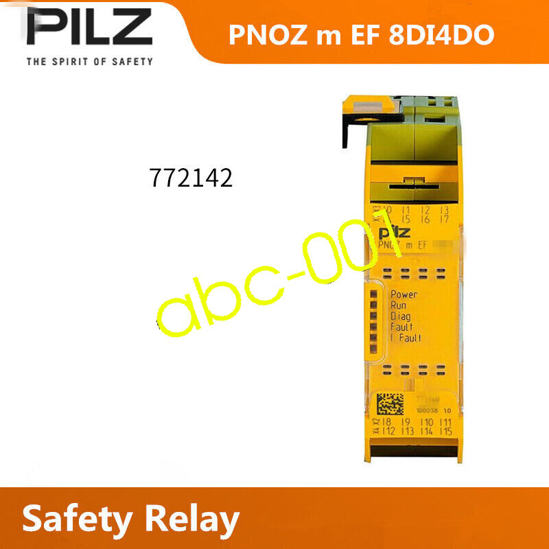 1pcs Pilz Safety Relay Module PNOZ M EF 8DI4DO 772142