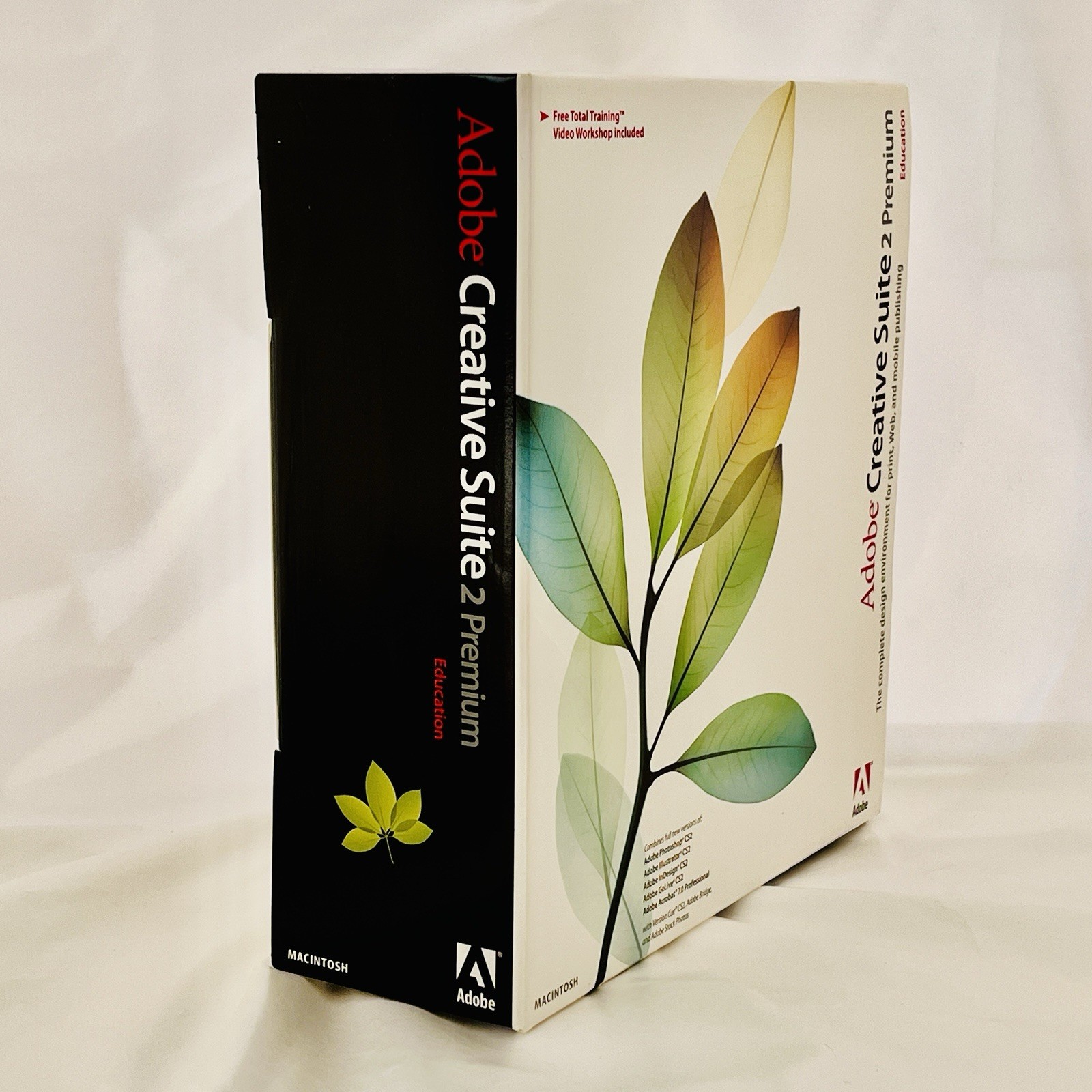 Vtg Adobe Creative Suite 2 Premium Education for Apple Mac Complete 6 Disc Set