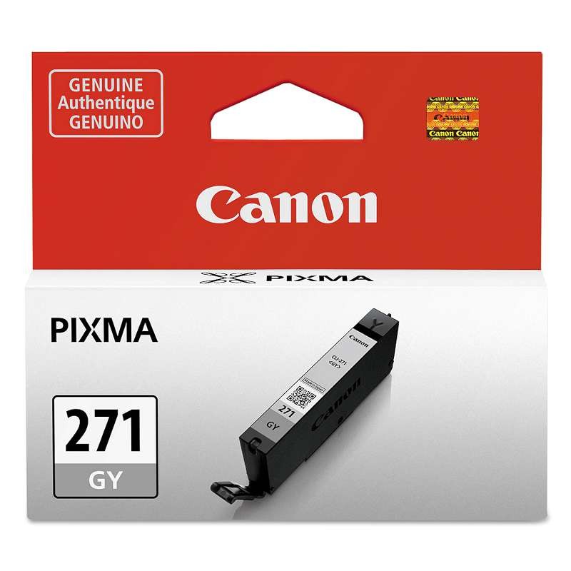 Canon® 0394C001 (CLI-271) Ink, Gray