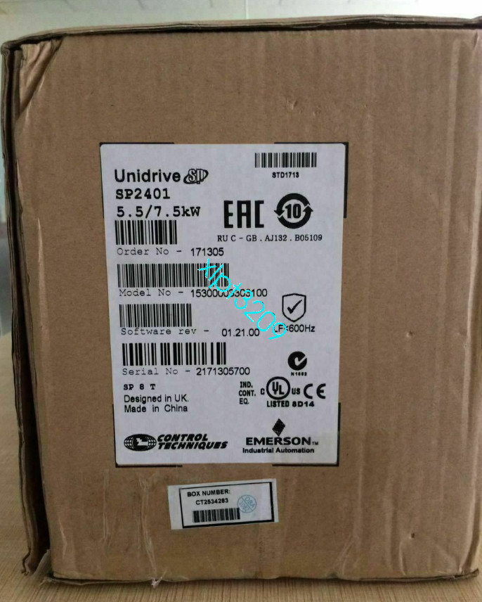 1PC SP2401 Emerson SP2401 CT Inverter 5.5/7.5 kw Brand New FedEx or DHL