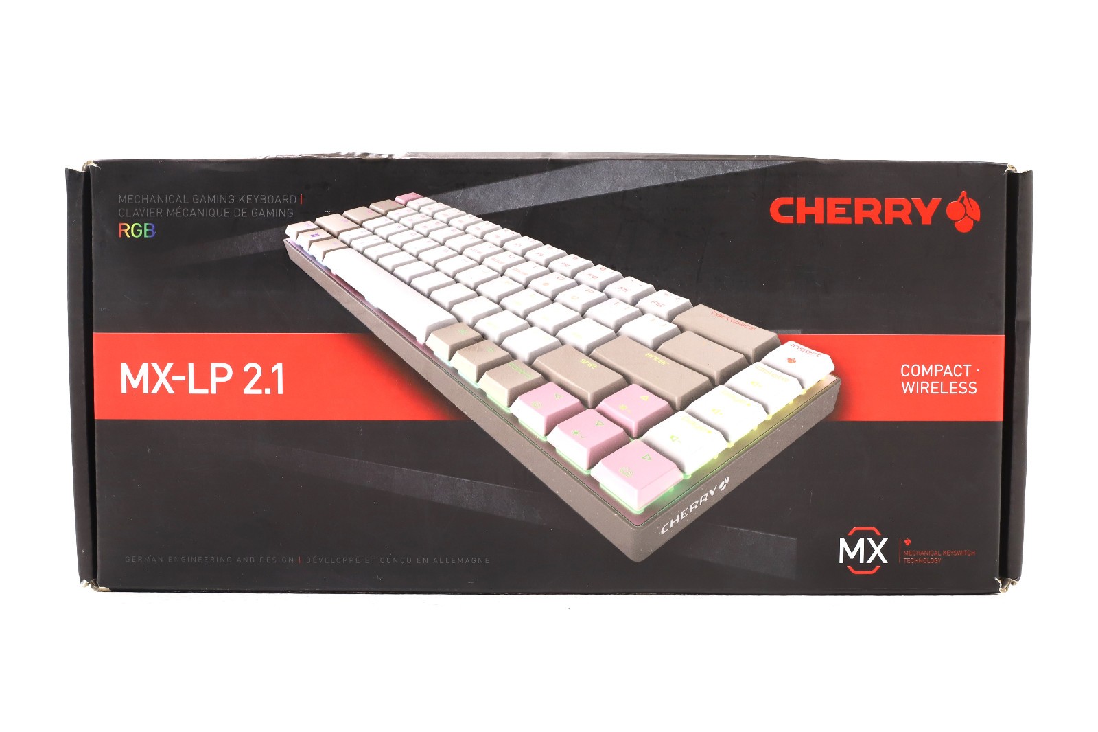 Cherry MX-LP 2.1 Compact Wireless RGB Keyboard RGB P/N: G80-3860LVAUS-17/00