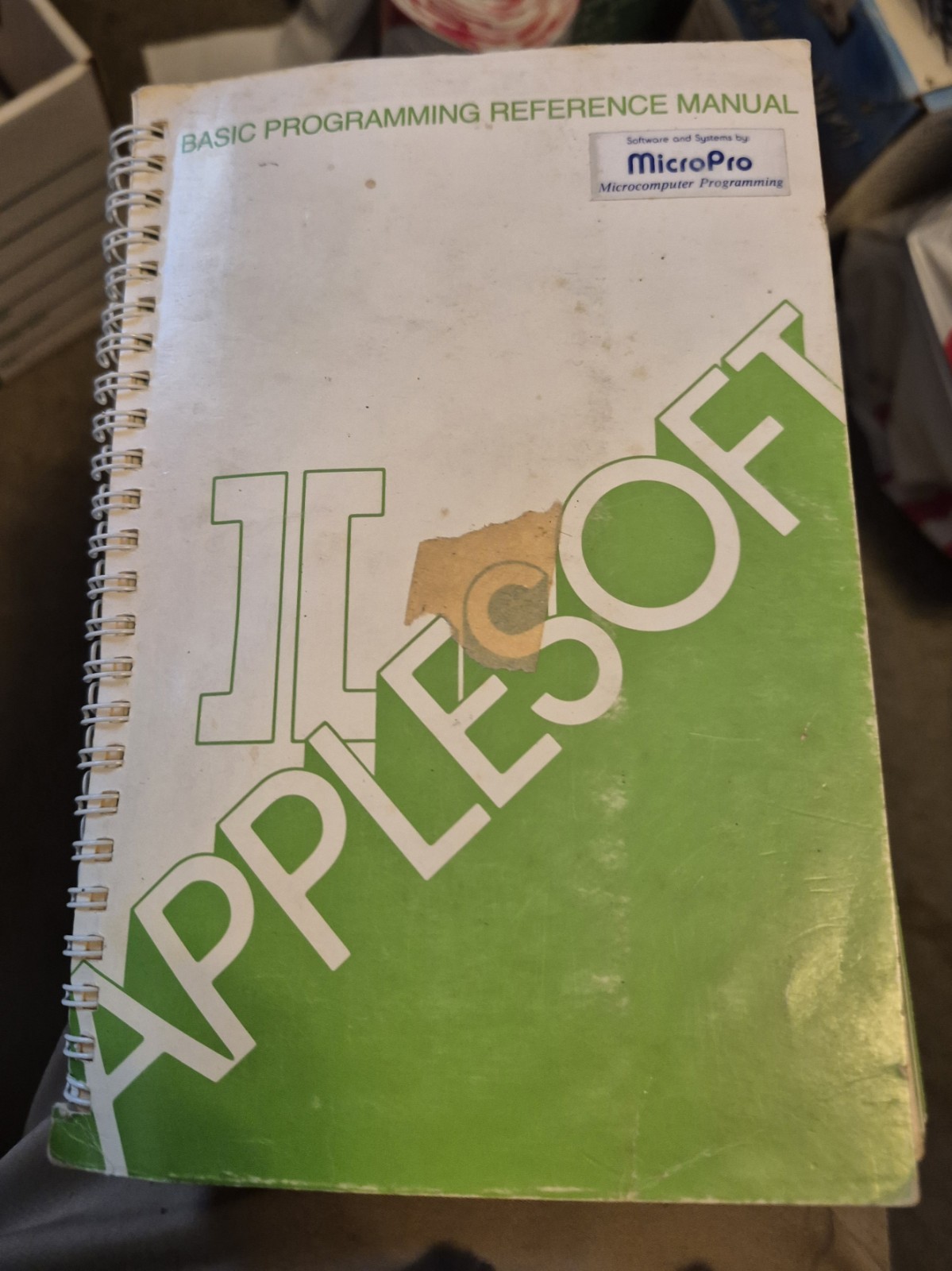 VINTAGE 1981 Applesoft II Basic Programming Reference Manual Vintage Computing