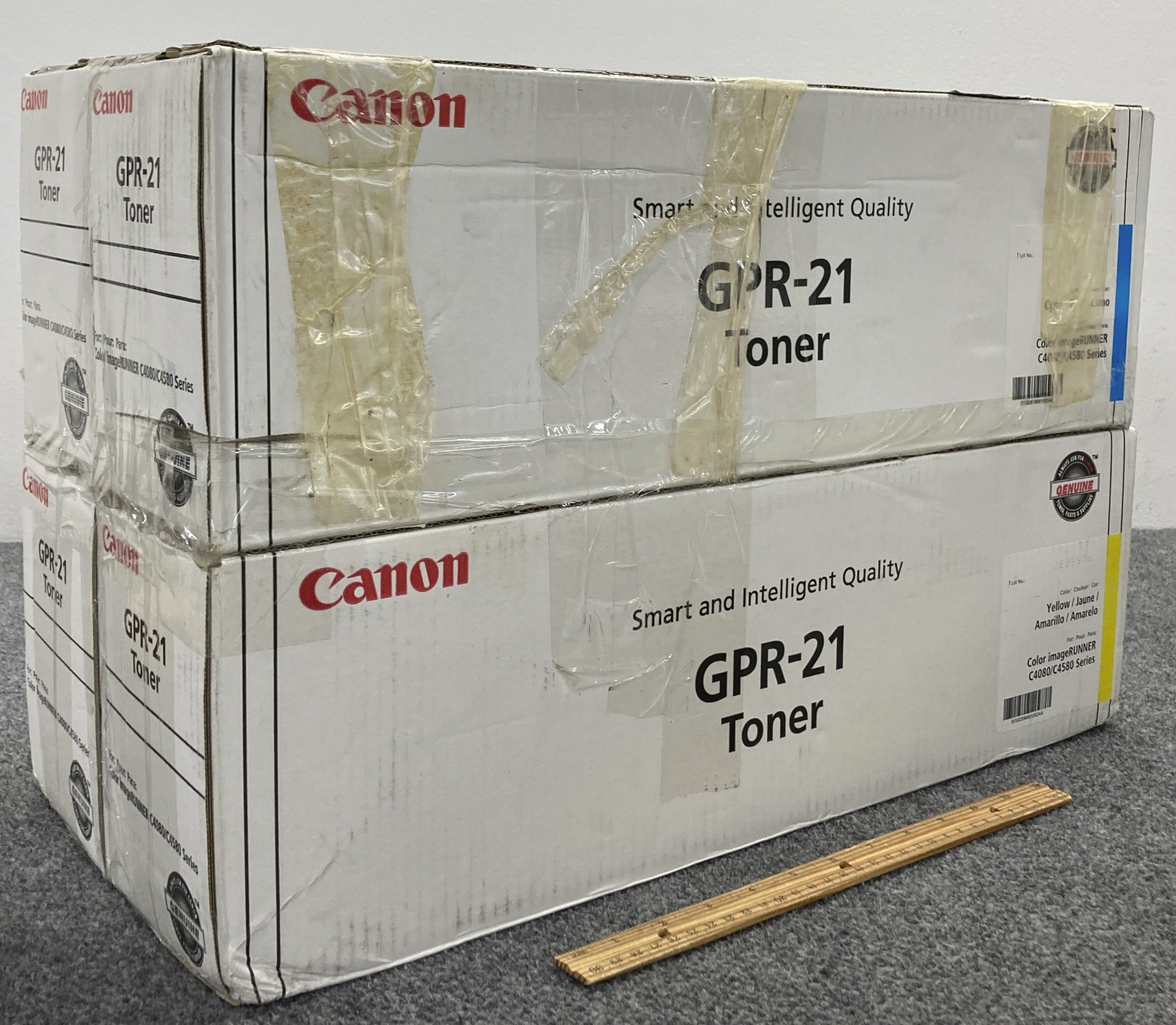 Canon GPR-21 Toner Cartridge Set Of 4 - Black, Cyan, Magenta, Yellows - NIB -
