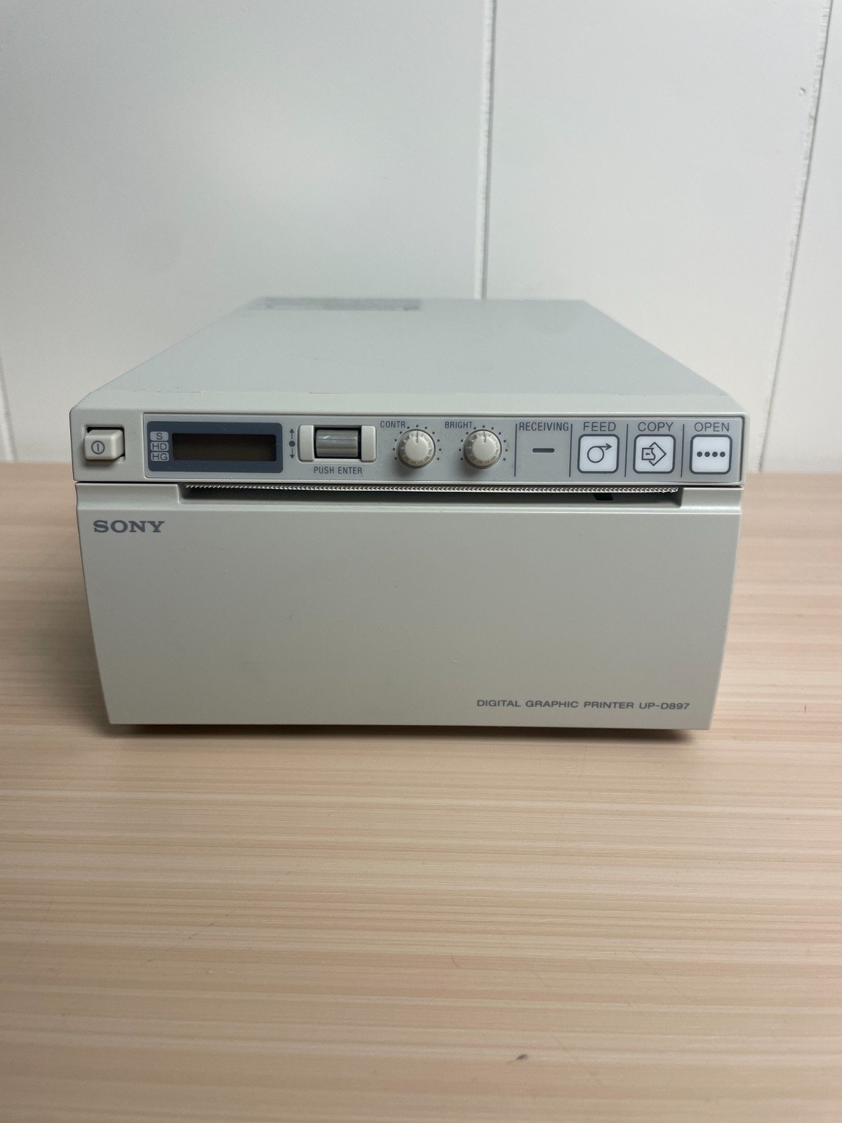 Sony UP-D897 Digital Photo Thermal Printer works *