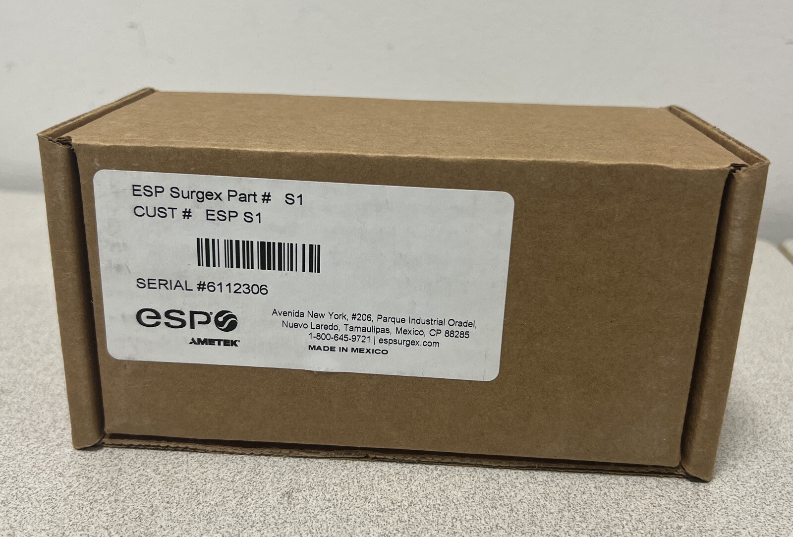 Ametek ESP Surgex S1 Surge Protector/Line Conditioner