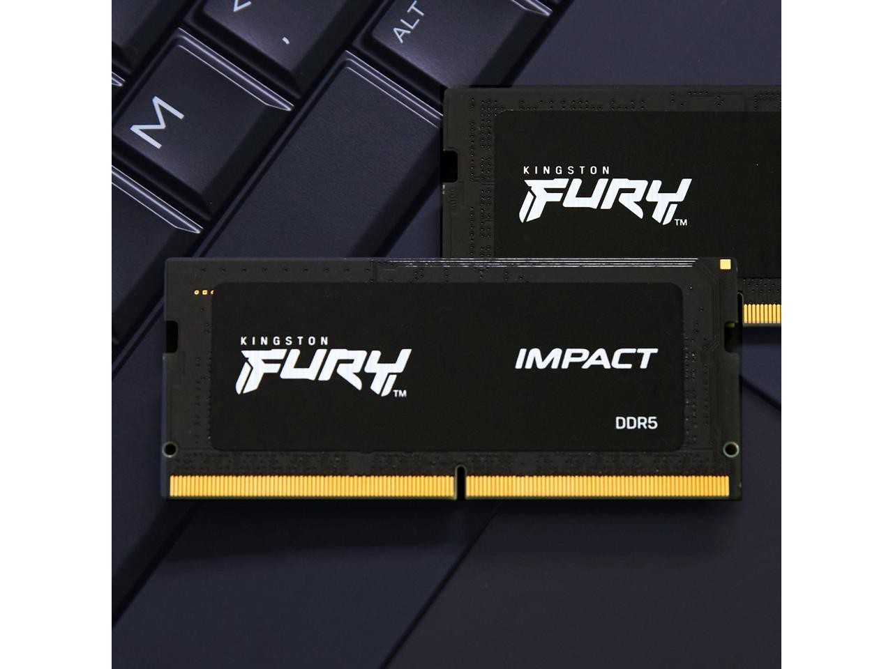 16GB 6400MT/s DDR5 CL38 SODIMM FURY Impact XMP Kingston