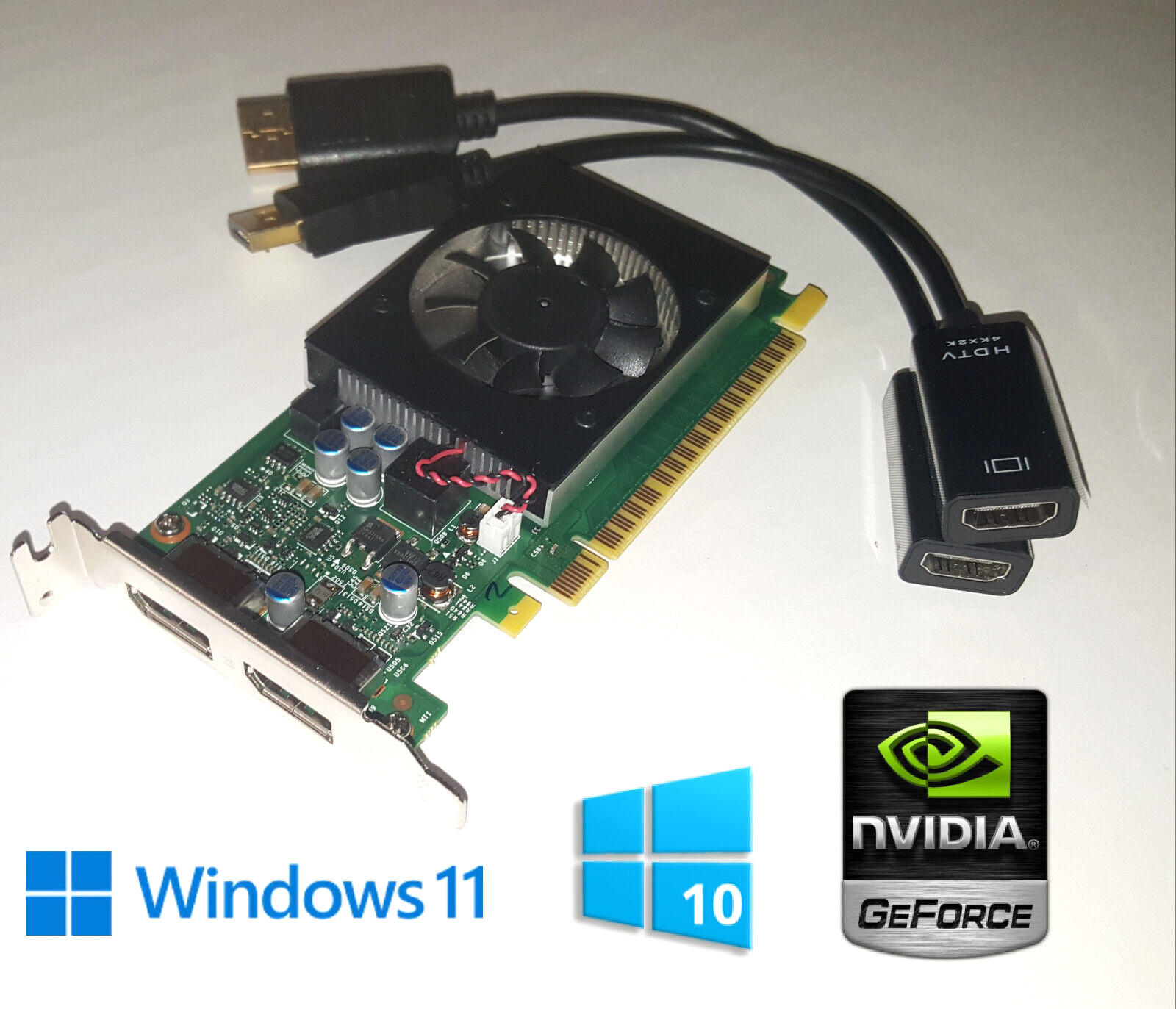 Lenovo M71e M720E M720S M725S M72e M73 M73P M75E SFF 2GB DUAL HDMI Video Card