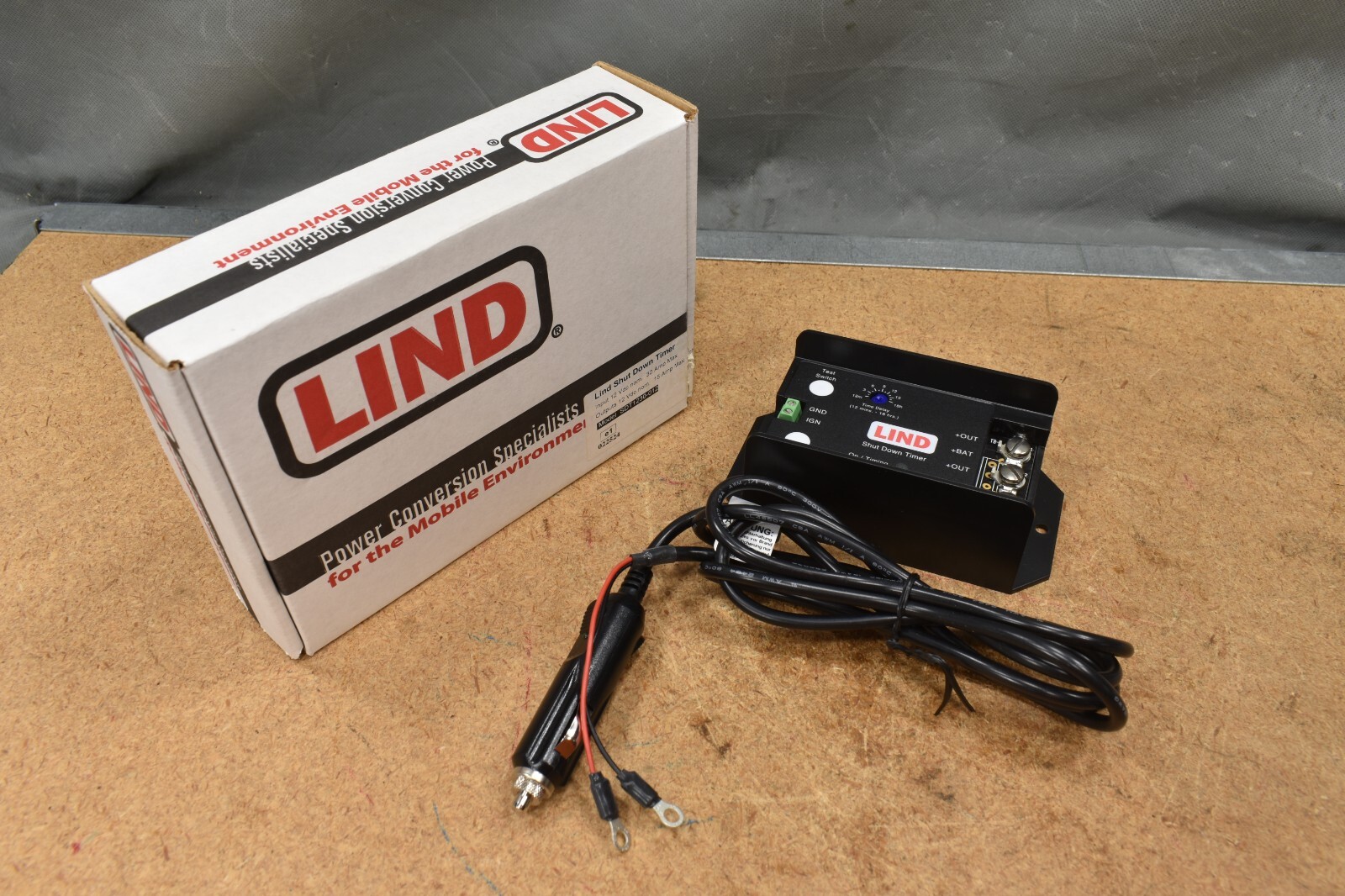 Lind SDT1230-012 12 Volt DC Shut Down Timer Vehicle Battery Protection Unit