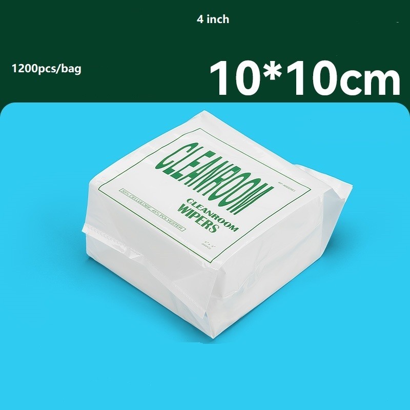 4/6/9/12 Inch Clean Disposable Non-dust Paper Cleanroom Wipers Microfiber Wipe