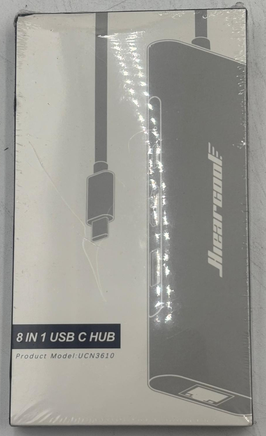 Hiearcool 8 IN 1 USB C Hub  UCN3610 - NEW