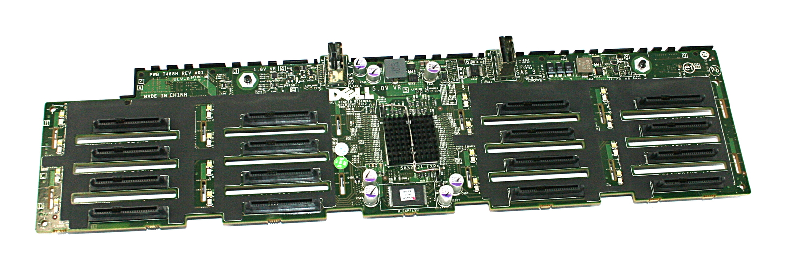 Dell PowerEdge R910 16 X 2.5" Slot Hard Drive Backplane J565K 0J565K