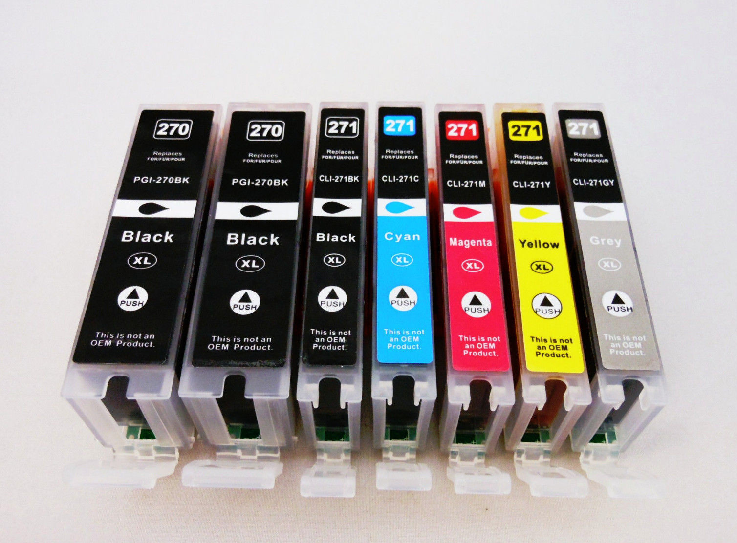PGI270 XL CLI271XL Ink Cartidge for Canon Pixma MG7720 5722 MG6822 6820 5720 7PK