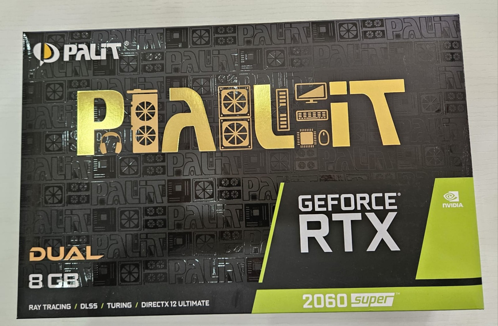 GRAPHICS CARD Nvidia GeForce PALIT 2060 SUPER 8GB