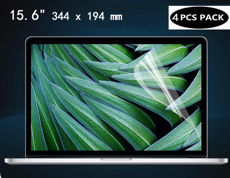 [4PCS PACK] 15.6 Anti Glare Blue​Ray Screen Protector For HP Spectre X360 15.6"