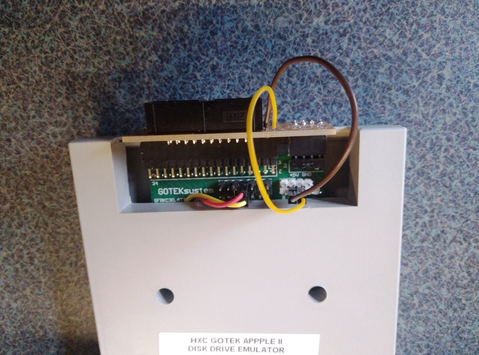 Apple II Gotek Adapter 5.25" Emulation HXC modded goteks w/ Apple II firmware