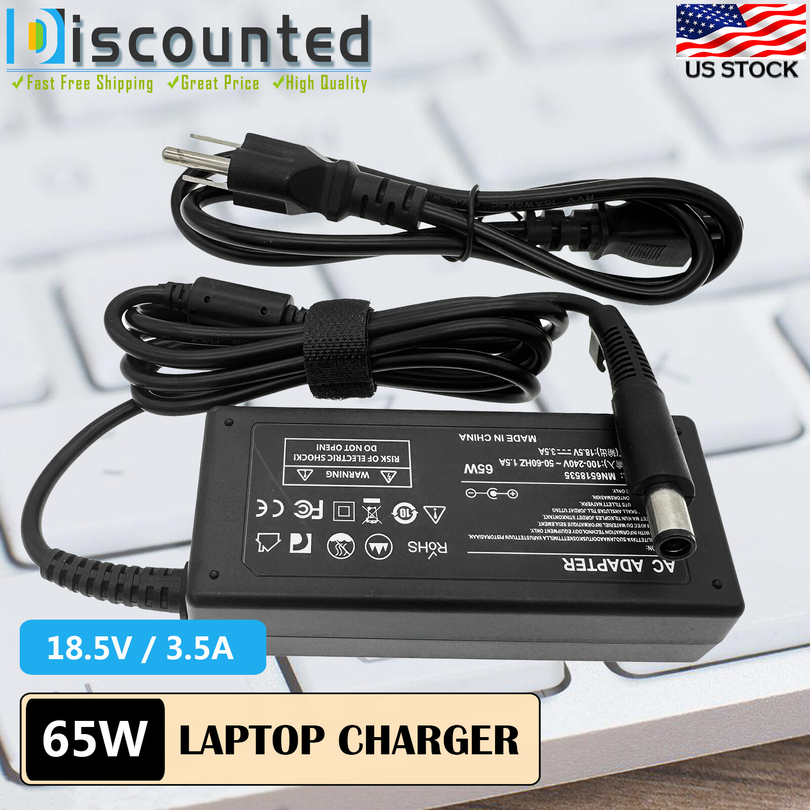 10 PCS HP Officejet 100 Mobile Printer L411a Cn551ab1h AC Power Adapter Charger