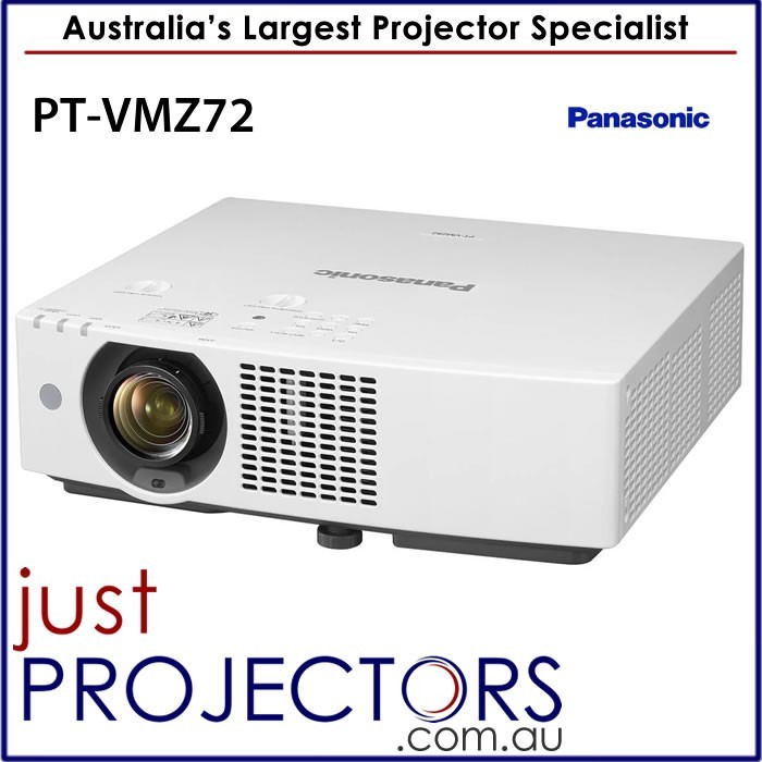 Panasonic PT-VMZ72 WUXGA 7300lm Laser Projector from Just Projectors