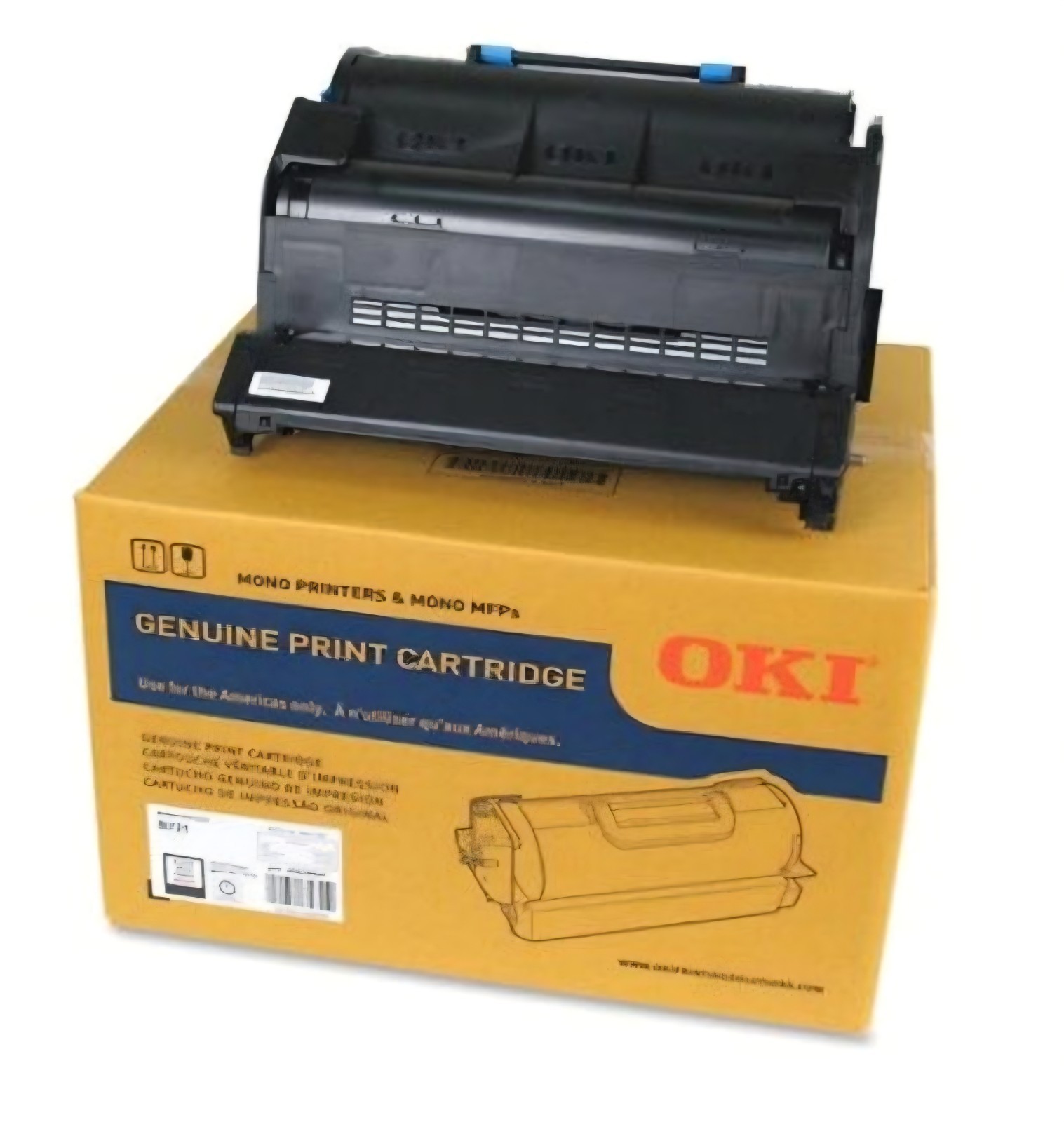 OKI Genuine Original Black Laser Toner Cartridge 45488901 for B7x1 Series