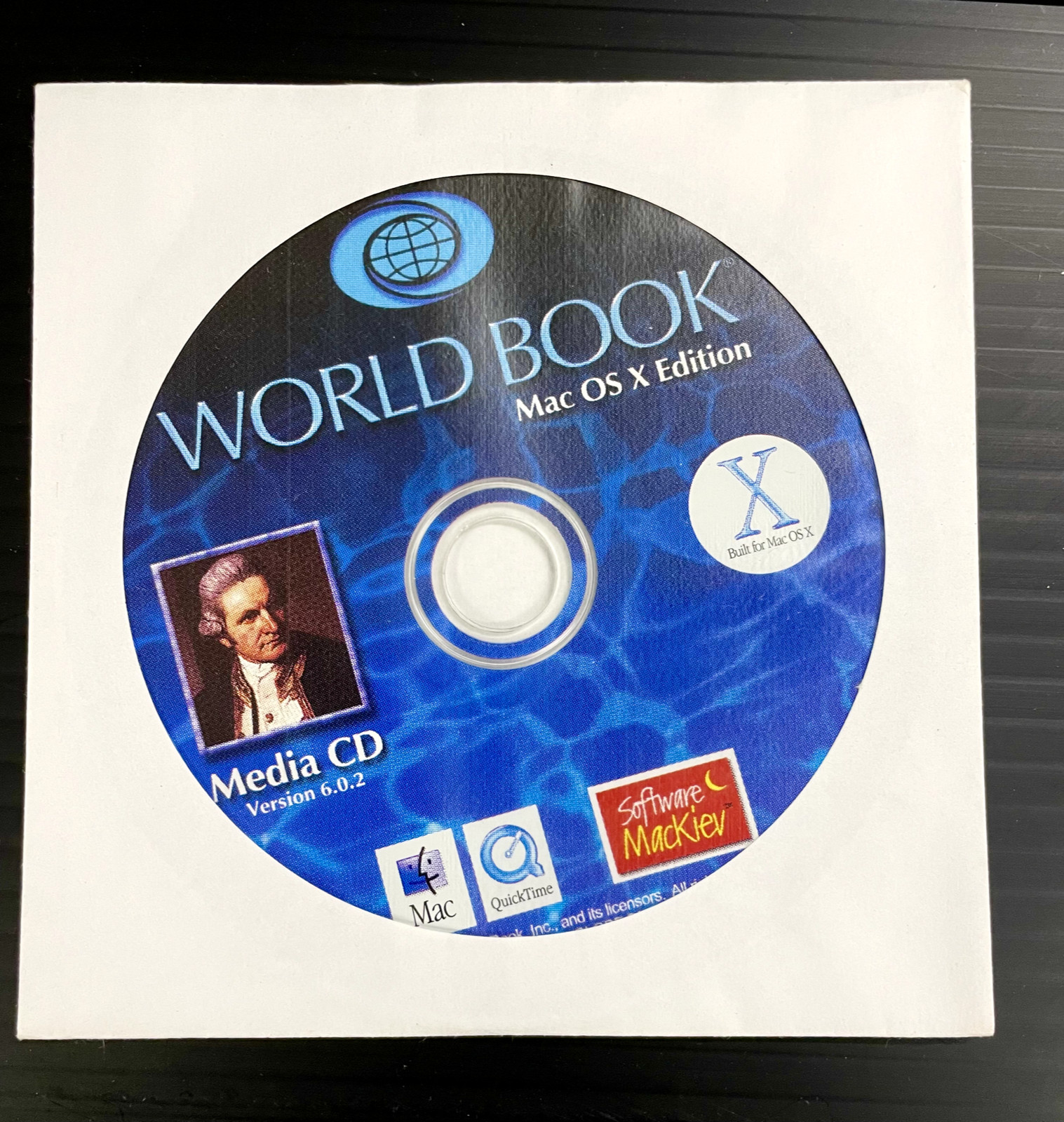 2002 World Book Mac OS X Education Homeschool CD 6.0.2 Software MacKiev Disc