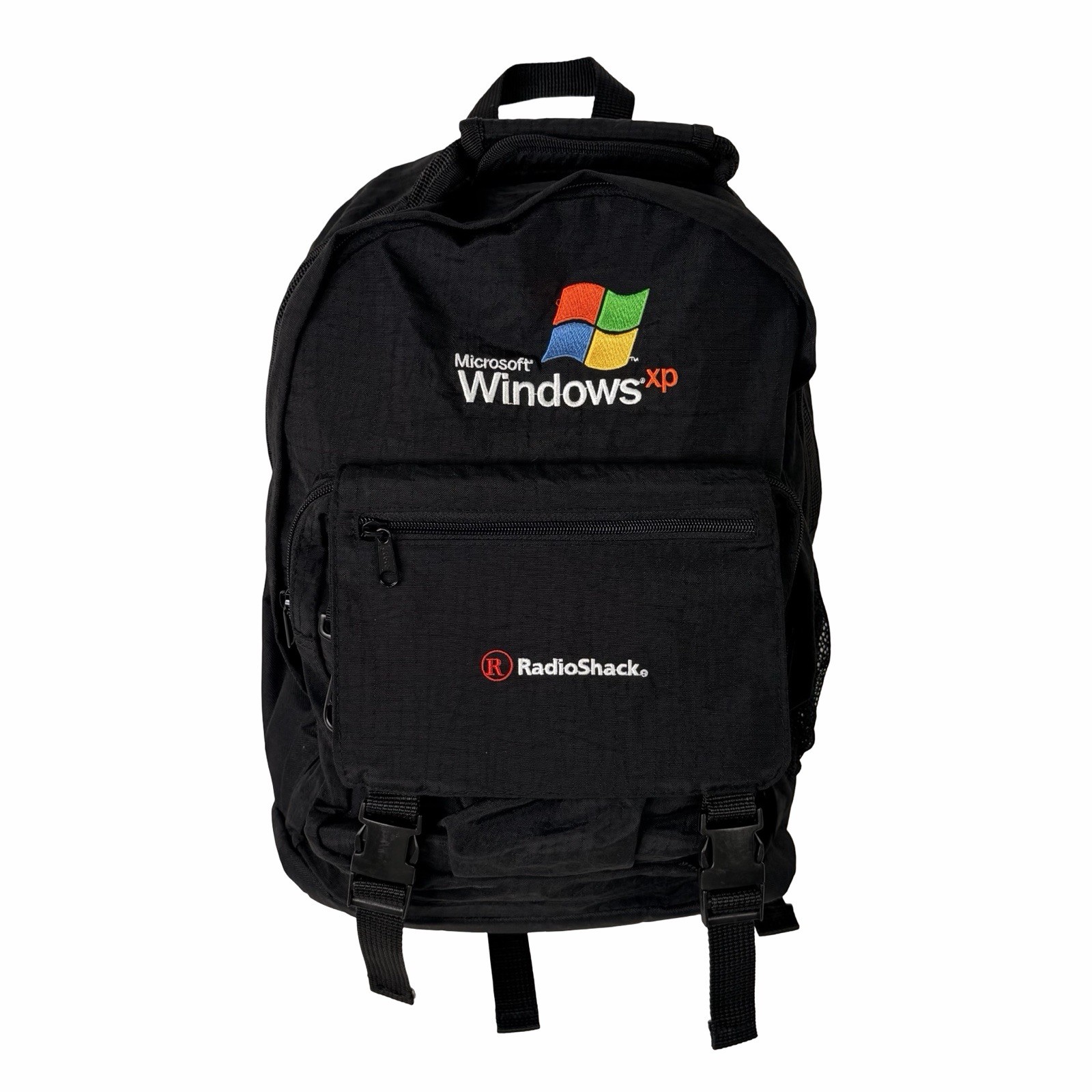 Microsoft Windows XP Computer Laptop Backpack Retro RARE Embroidered OS PC
