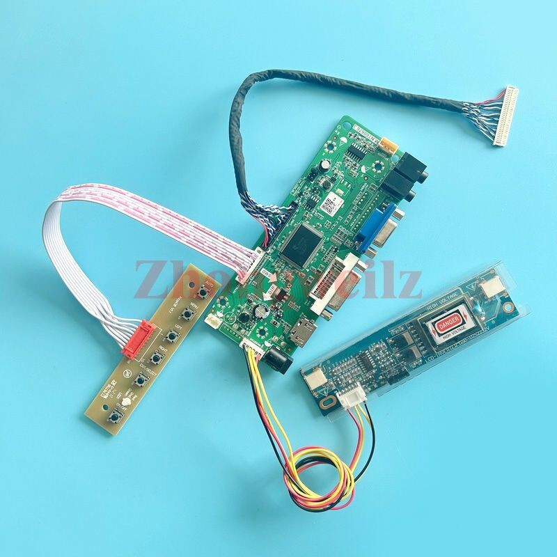 For LTM220MT05 2-CCFL 1680x1050 30Pin LVDS VGA DVI HDMI LCD Driver Board DIY Kit