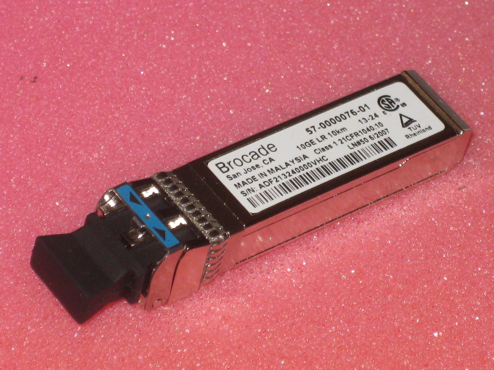 Genuine Brocade 10G-SFPP-LR 10GE 10km 1310nm SFP+ 57-0000076-01 10GBE Tranceiver