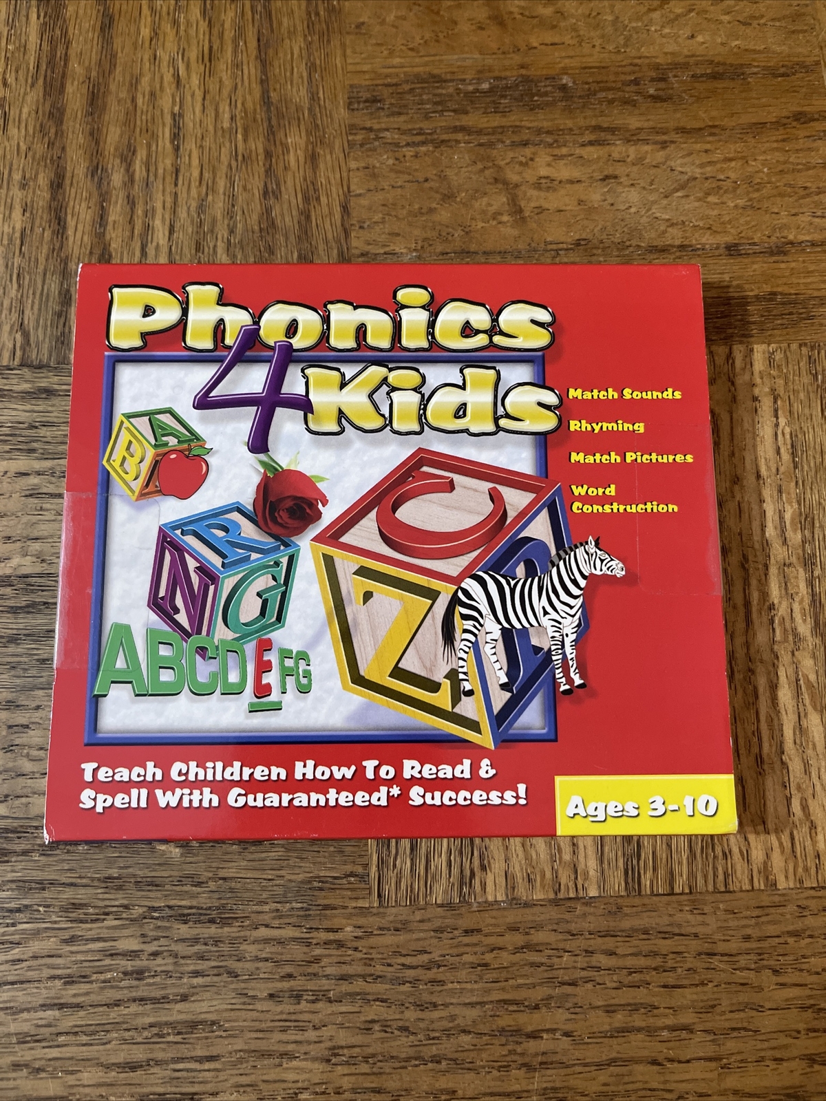 Phonics For Kids PC CD Rom