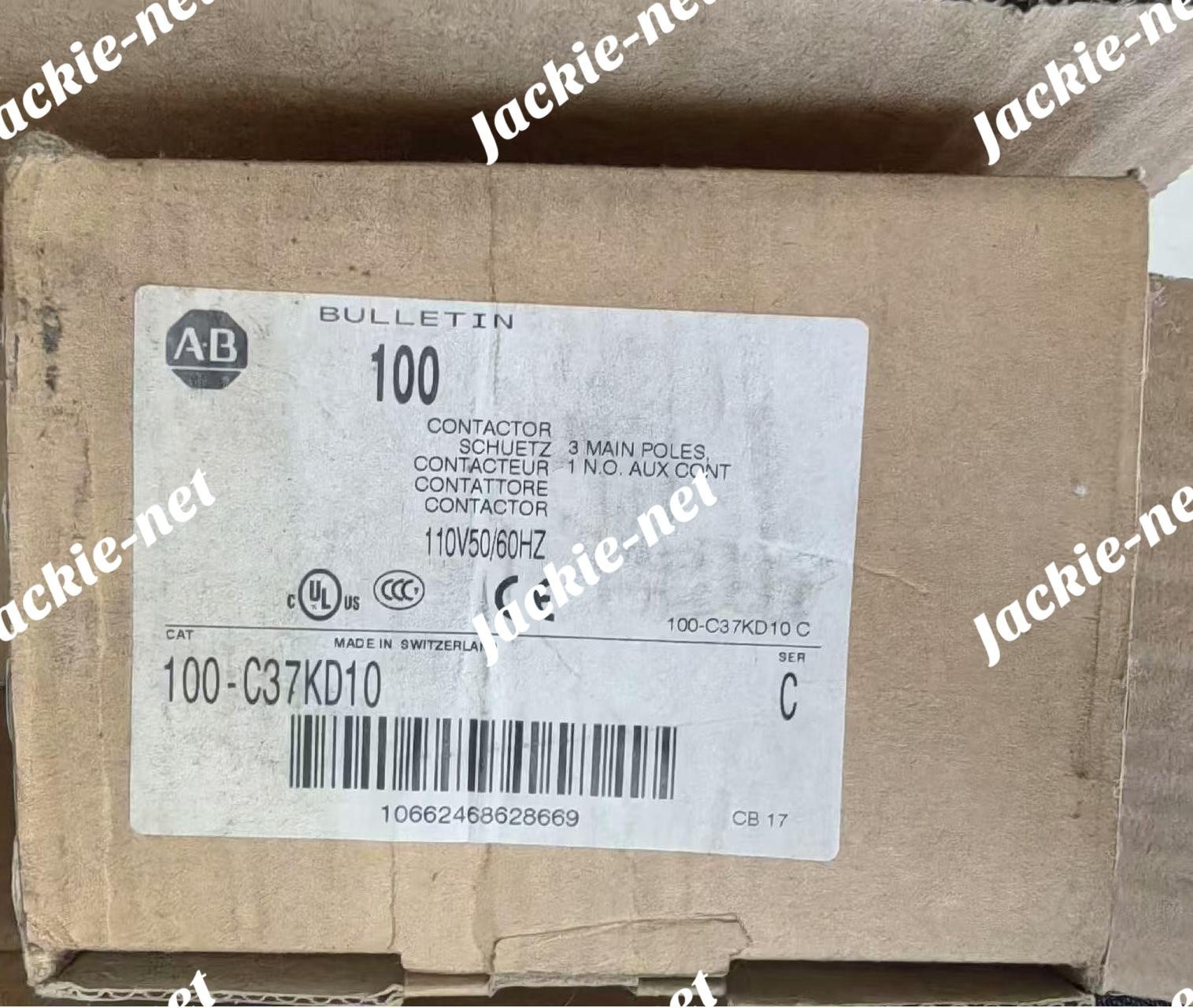 1PCS NEW 100-C37KD10  VIA DHL/FedEx