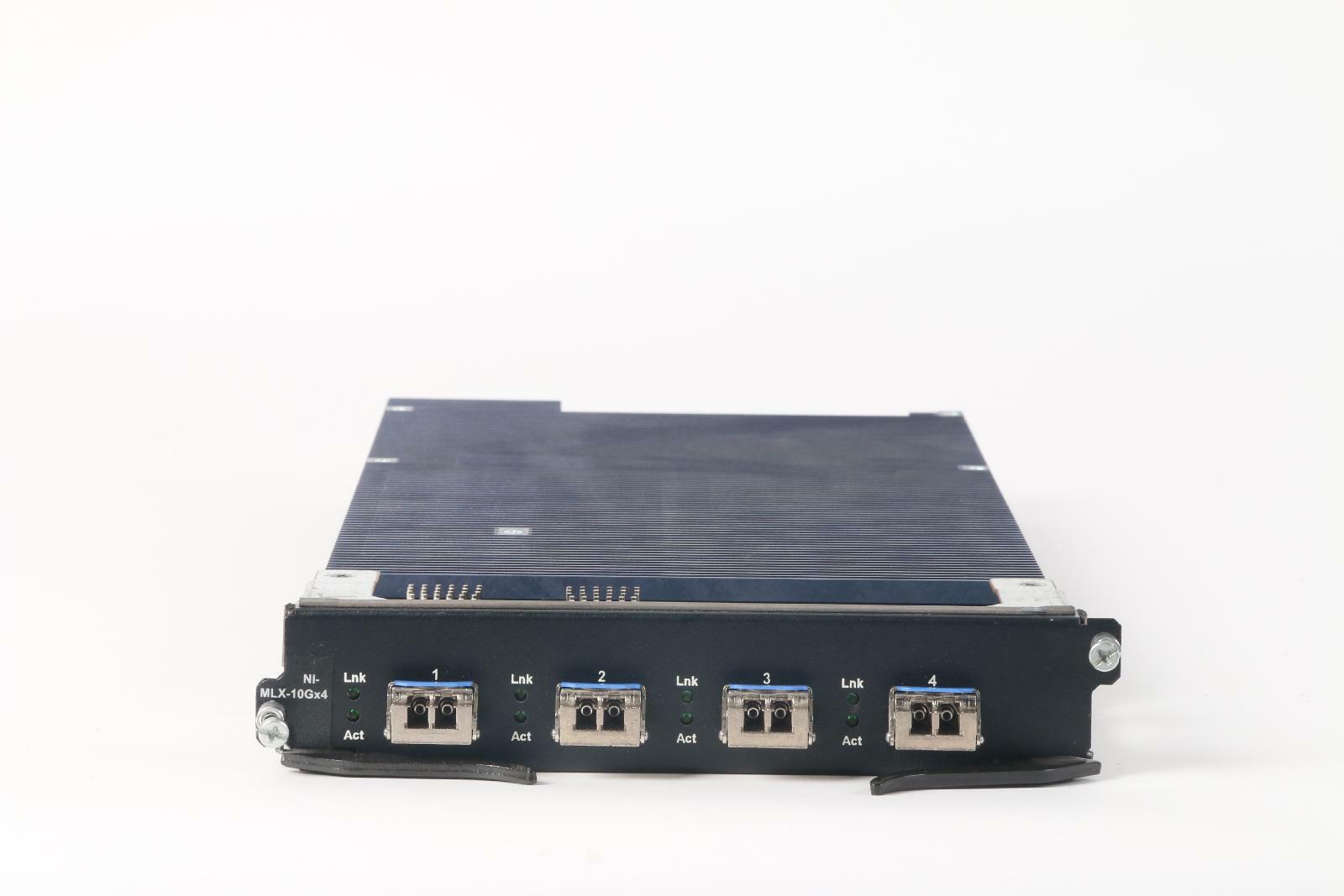 Foundry /Brocade NI-MLX-10Gx4 NetIron 4port XFP GBIC 4x XFP 10G-XFP-LR DGF-17311