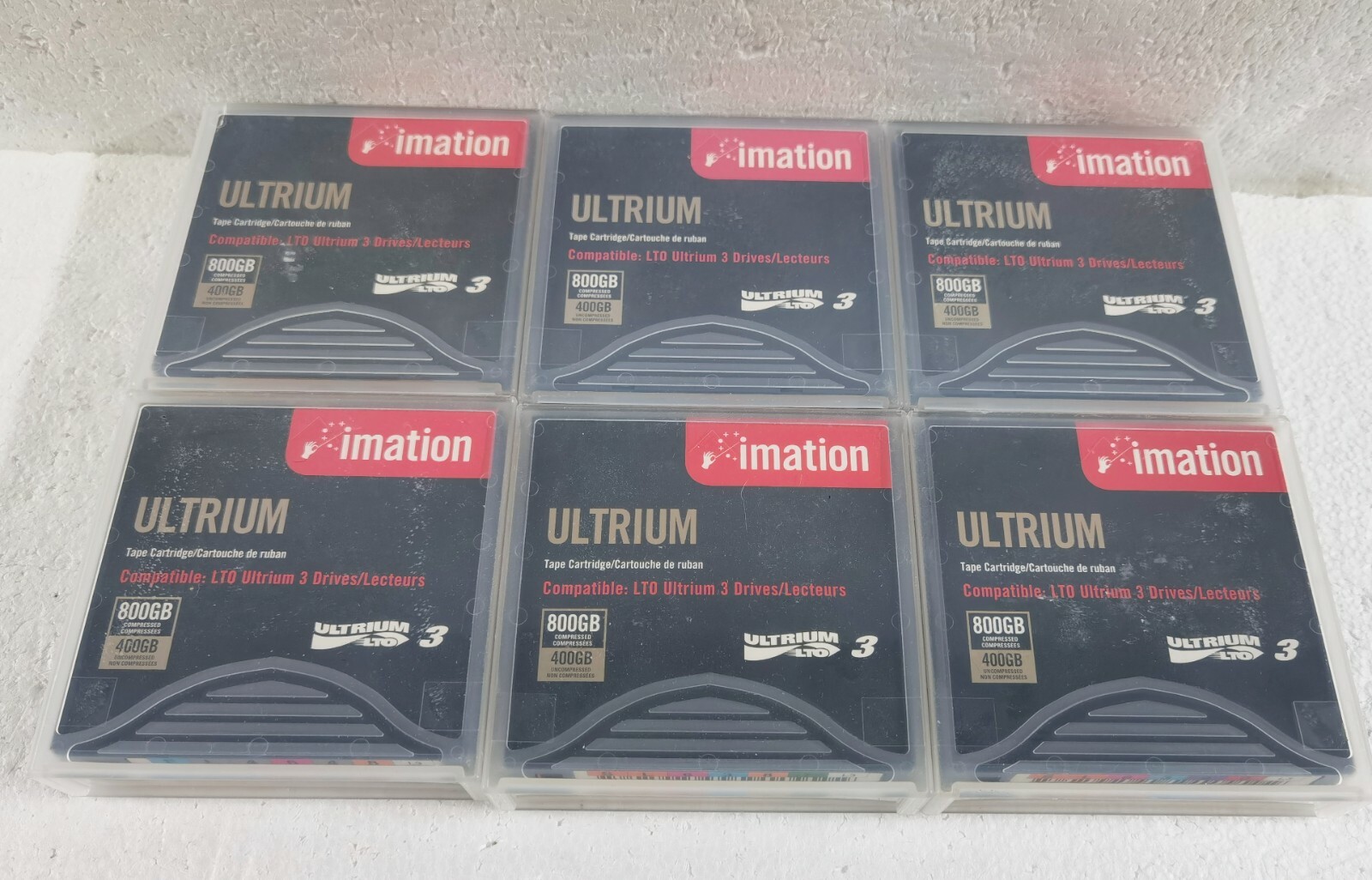 IMN17532 - Imation 1/2 amp; quot; Ultrium LTO-3 Cartridge - 6 Cartridges 