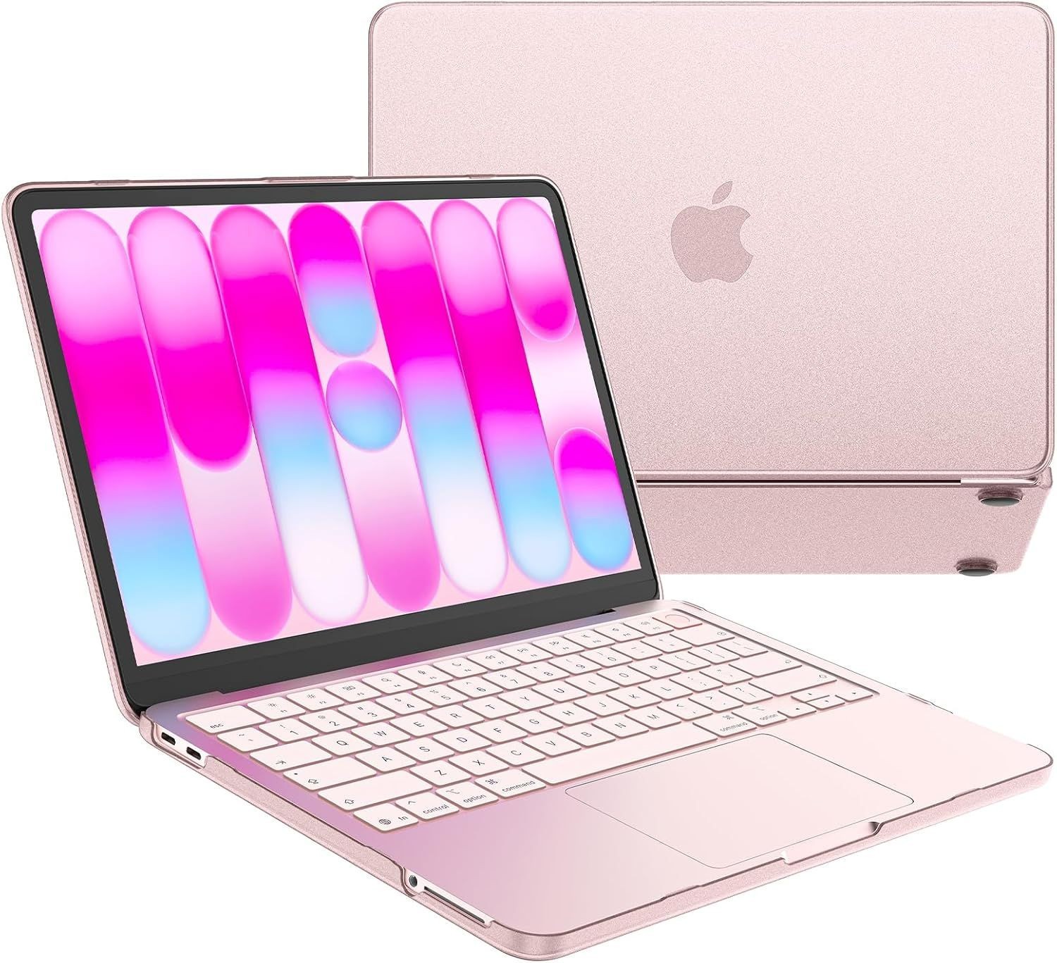 Case for MacBook Neo 13 inch 2026, Scratch Resistant Matte Blush Finish