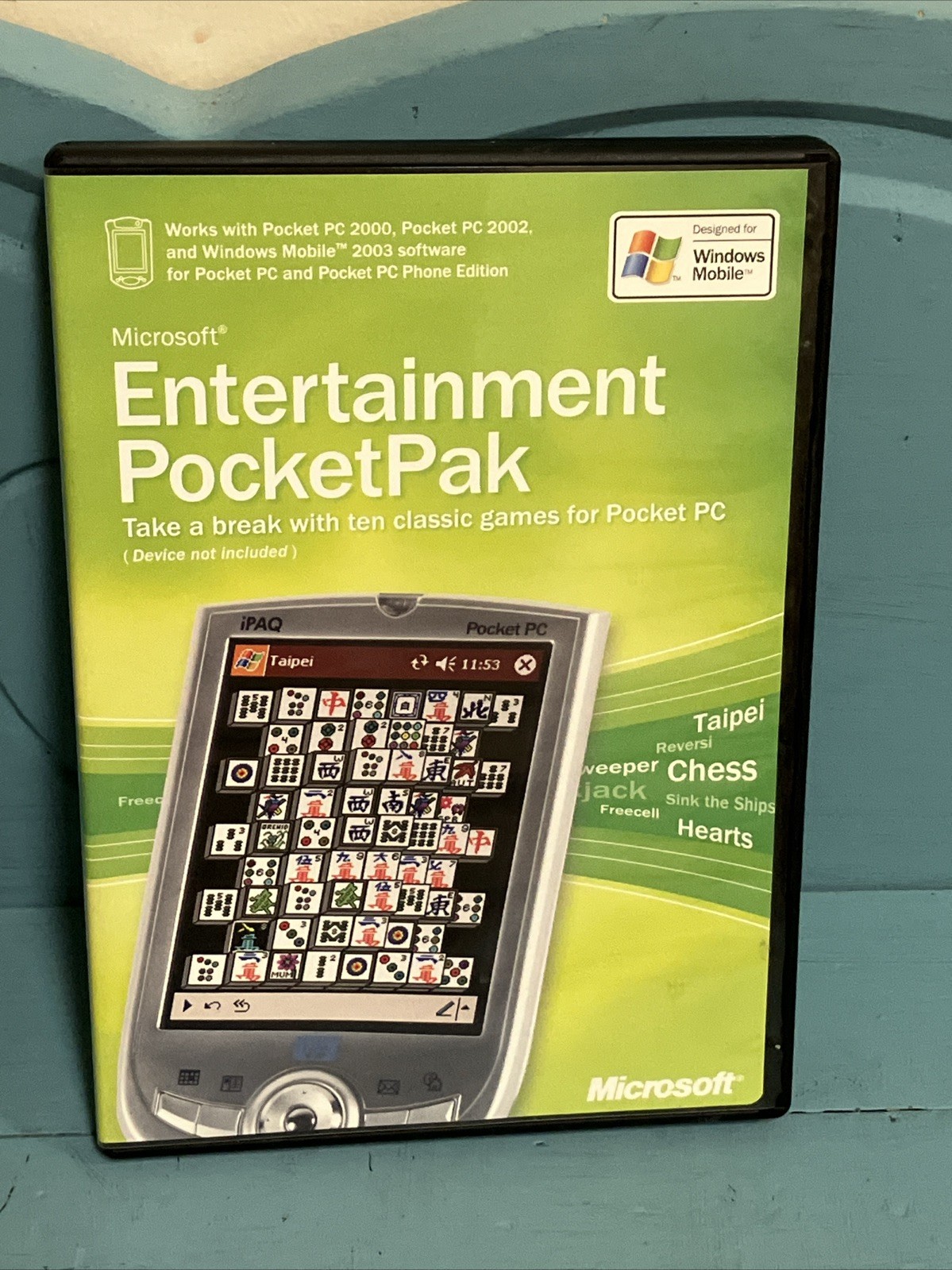 VTG Rare Original release of Microsoft Entertainment PocketPak Windows Games