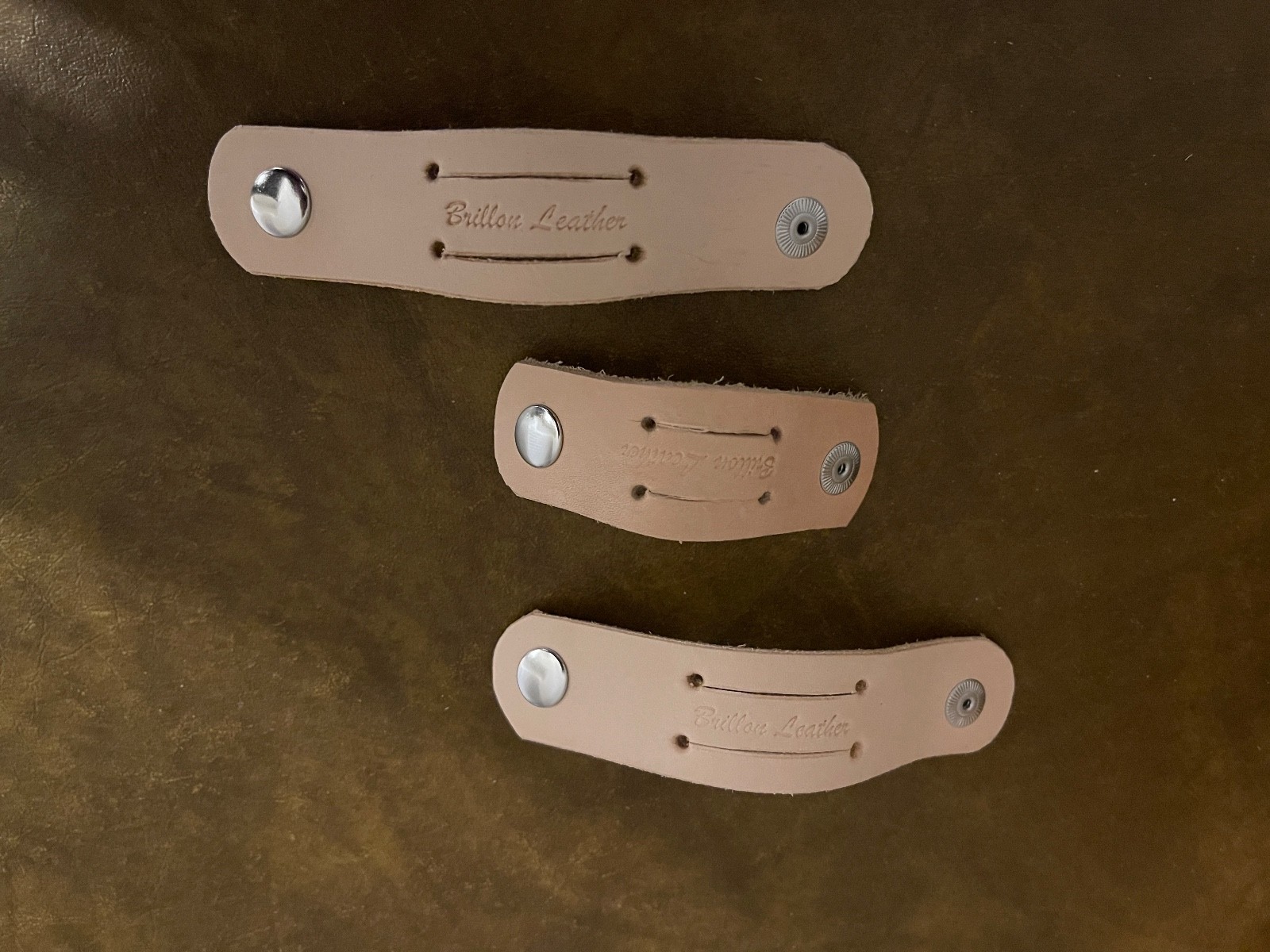 Wire Organizer - 3 pack - Leather