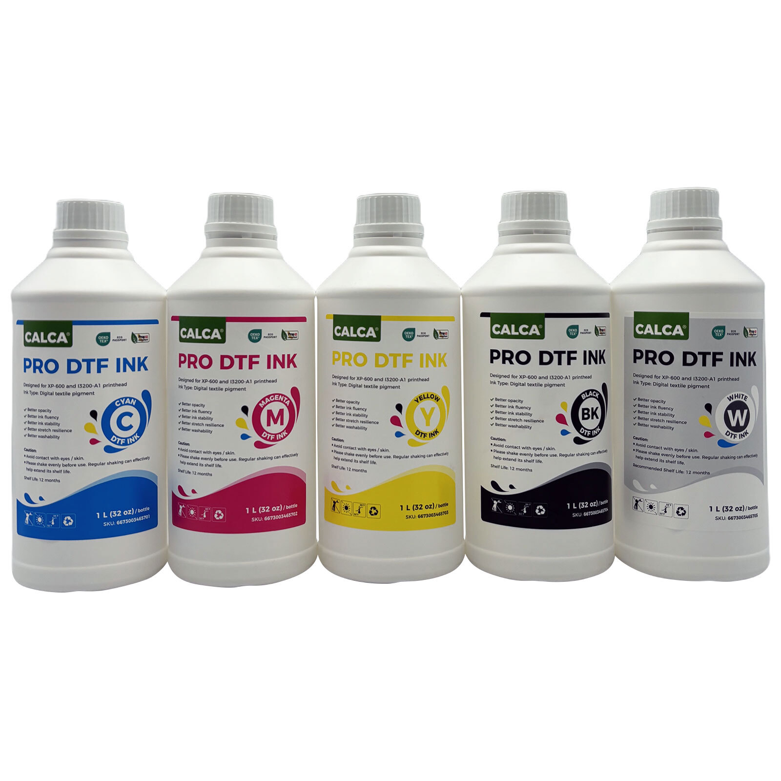 CALCA 32oz Water-based PRO Direct to Transfer Film Ink for Printheads