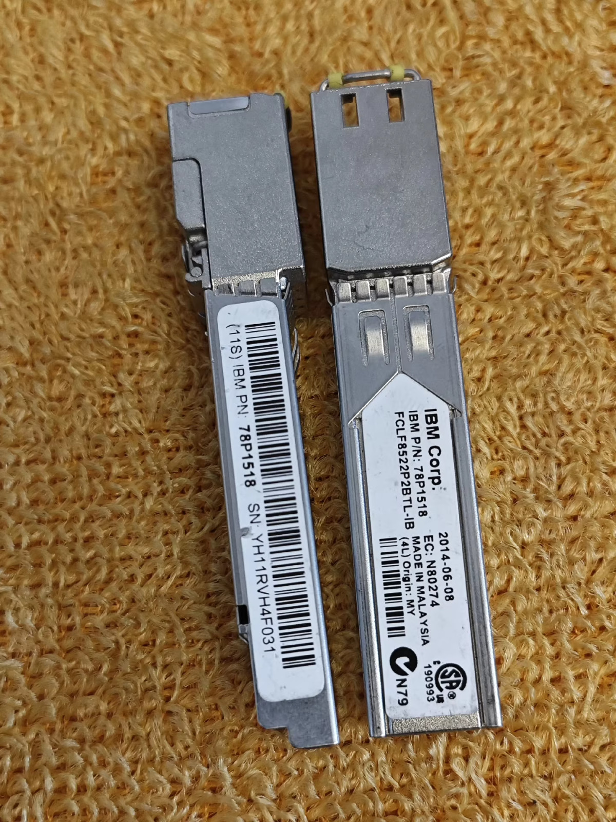 10PCS IBM 78P1518 Finisar FCLF8522P2BTL-IB Copper RJ-45 Modules