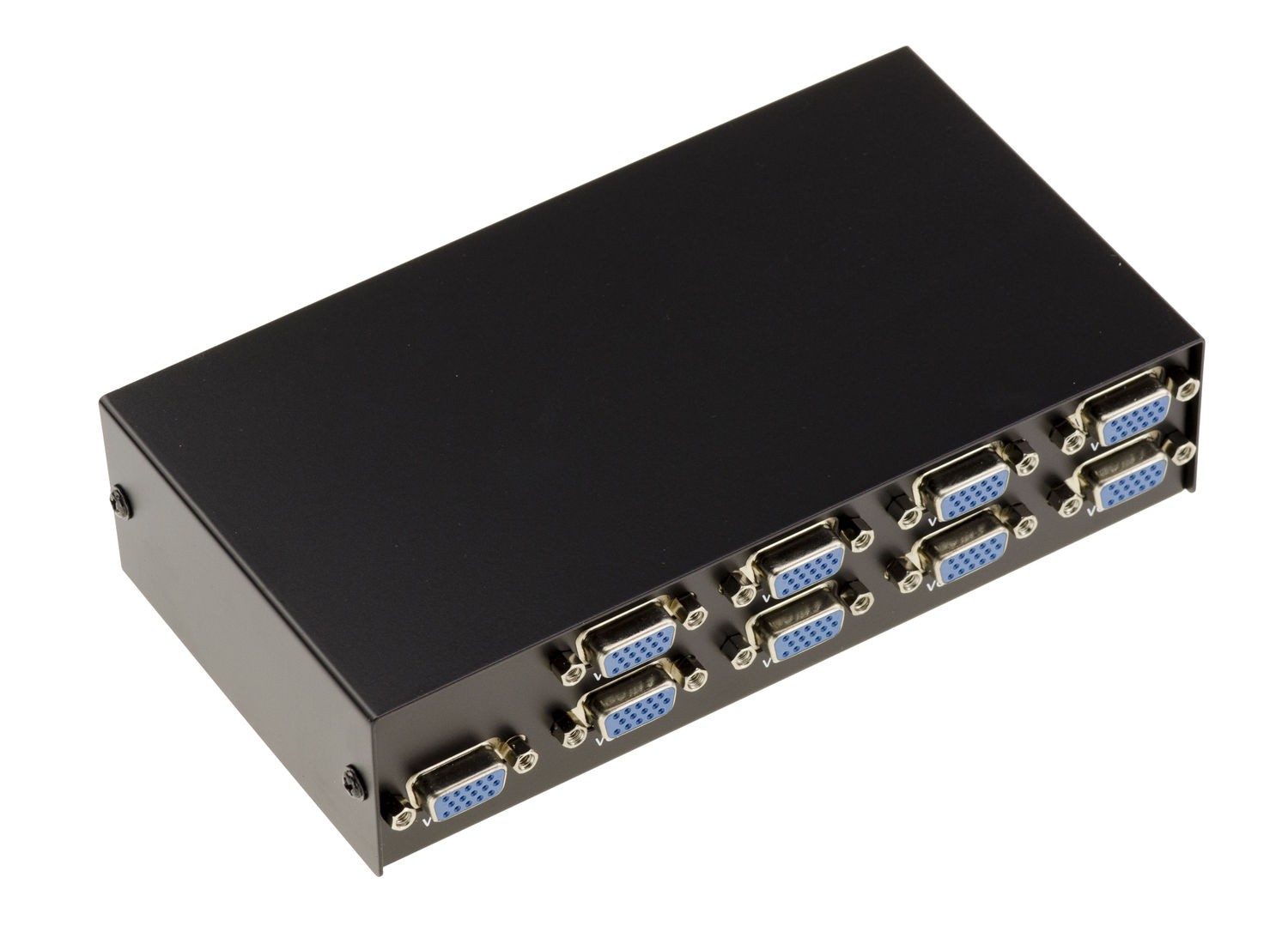 VGA Splitter Box / Video Switch - 8 Ports - METAL