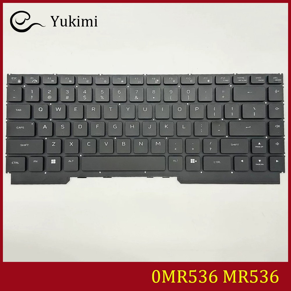 0MR536 FOR DELL Alienware M16 R1 MR536 Black US English Keyboard
