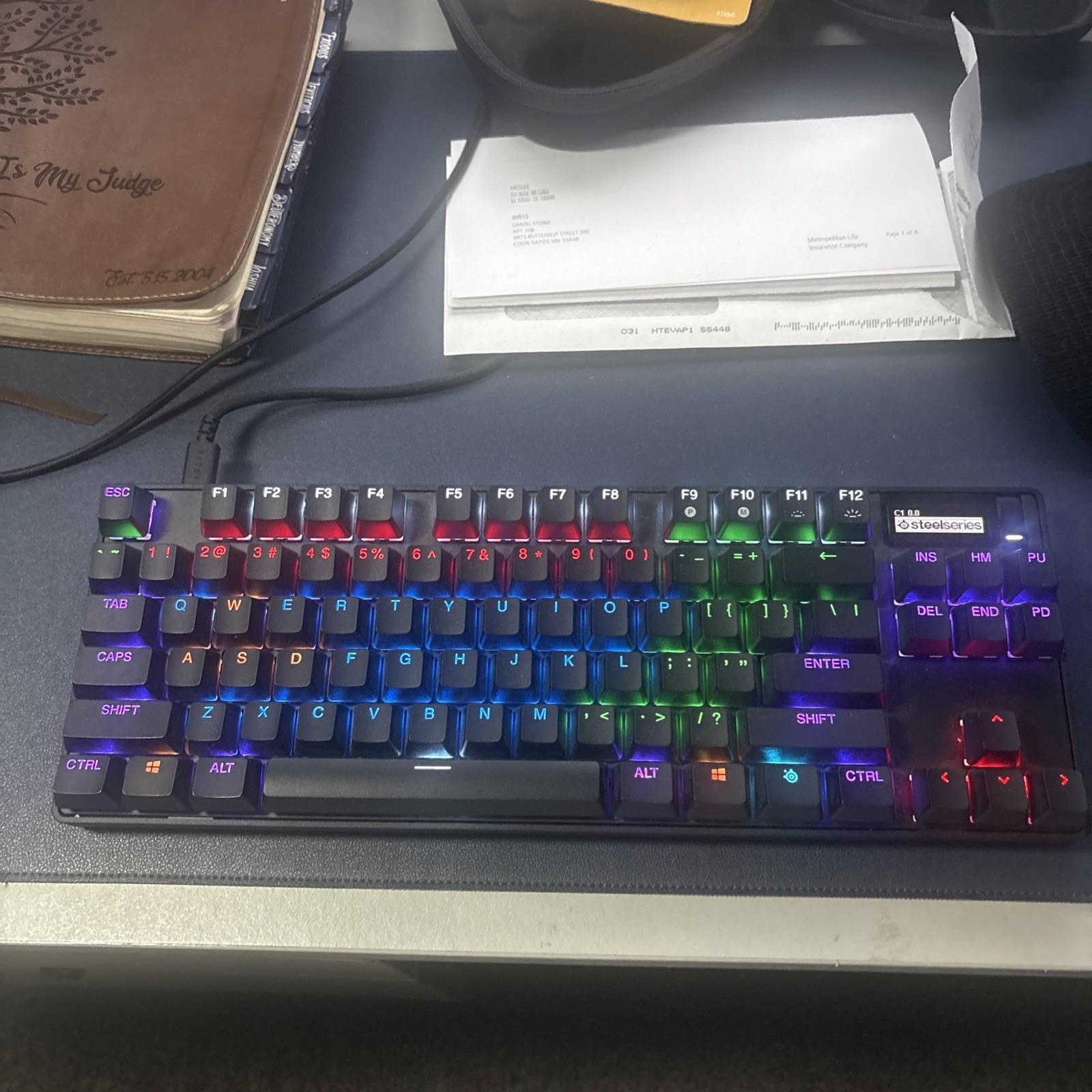 SteelSeries Apex Pro TKL Gen 3 Wired Gaming Keyboard Black