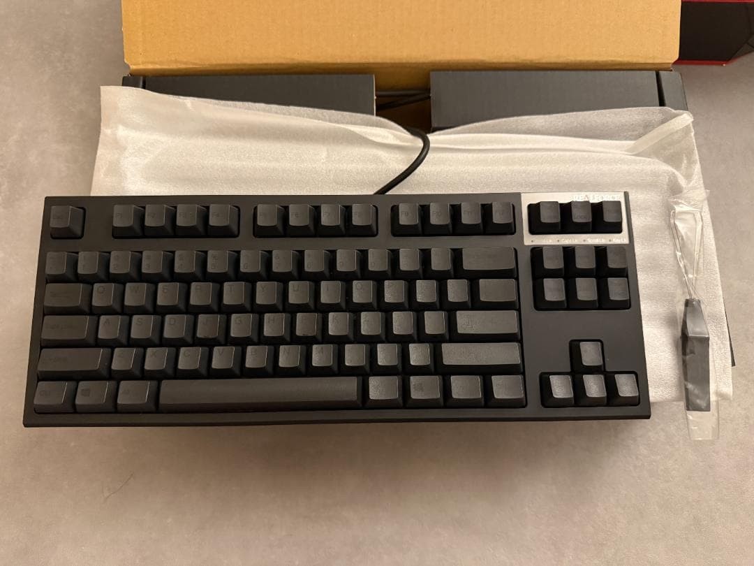 REALFORCE TKL Topre Capacitive Keyboard R2TL-USV-BK US Layout
