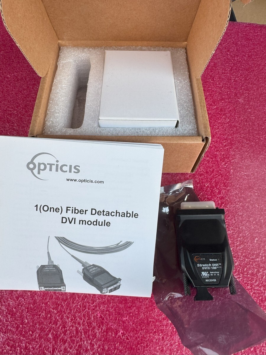 OPTICIS DVFX-100 RX Fiber Detachable DVI